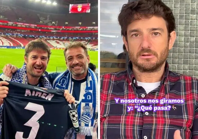 La mala experiencia de Gorka Otxoa como aficionado de la Real Sociedad: «Estaban esperándonos sólo por llevar la bandera txuri-urdin%u2026»